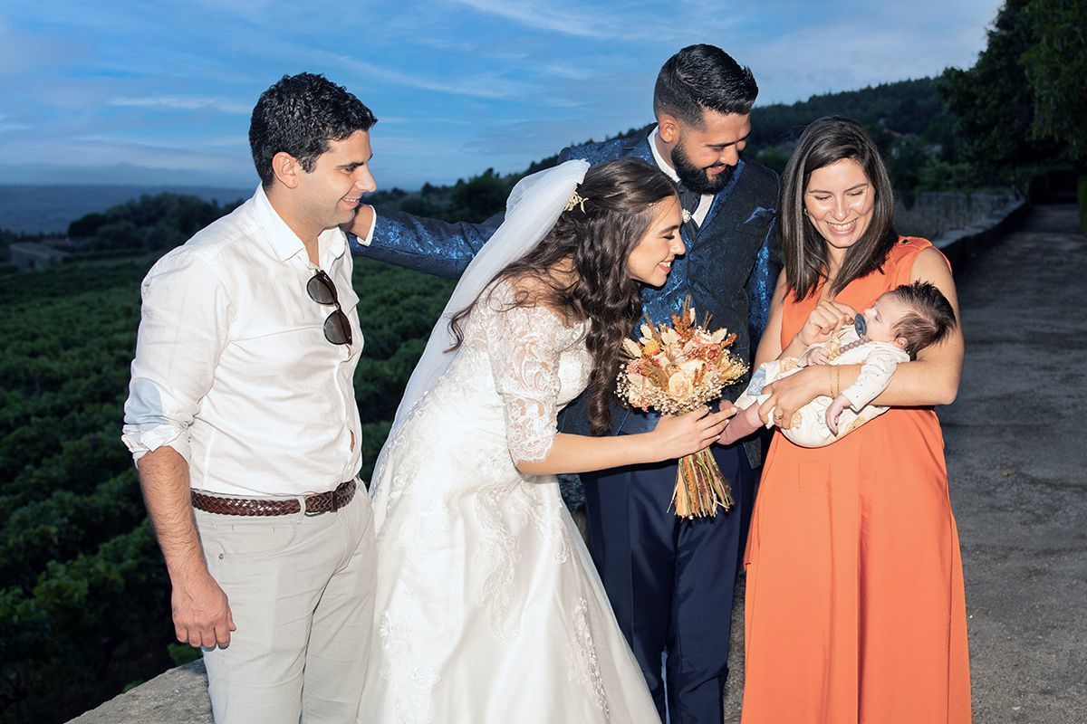 Convidados de Casamento na Quinta da Cerca