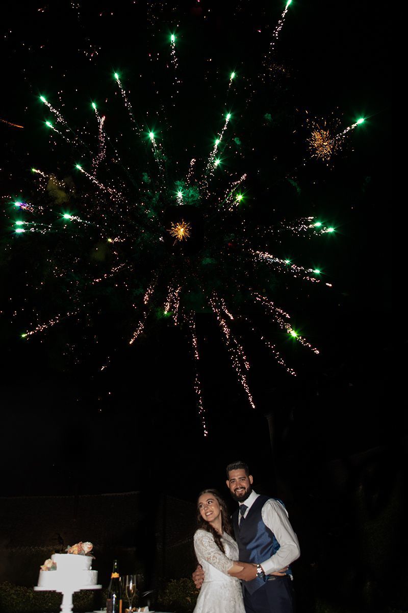 Fogo de artificio na quinta da Cerca