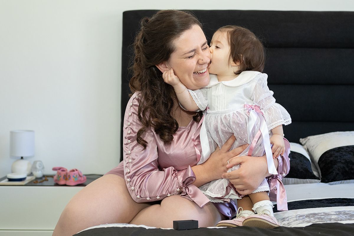 Mãe toma lá uma beijoca