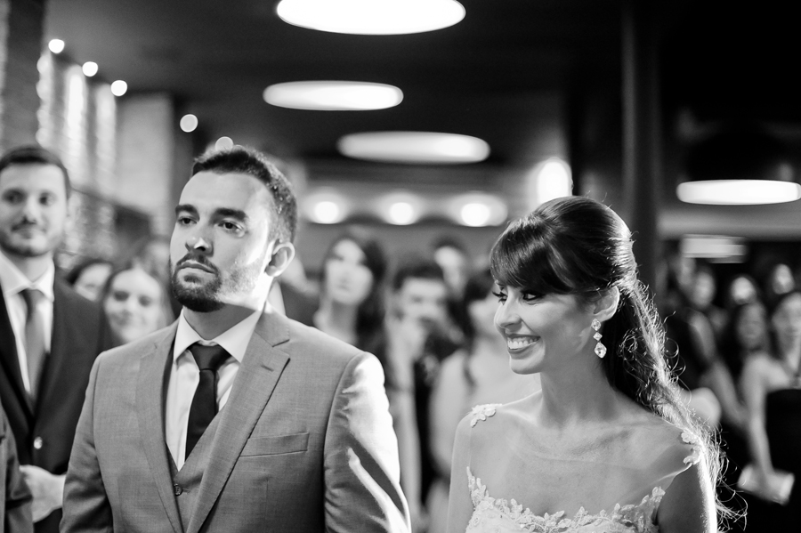 Cerimônia de casamento do mini wedding realizado no Bistrô Ouvidor Botafogo Rio de Janeiro com cerimonial de Fernanda Gurjão