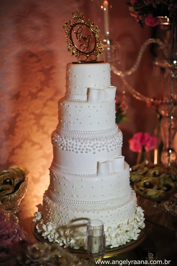 Decoração de casamento realizado no espaço de festa 1001 em São Gonçalo