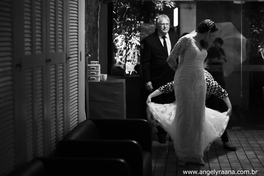 mini wedding no restaurante nanquim entrada da noiva