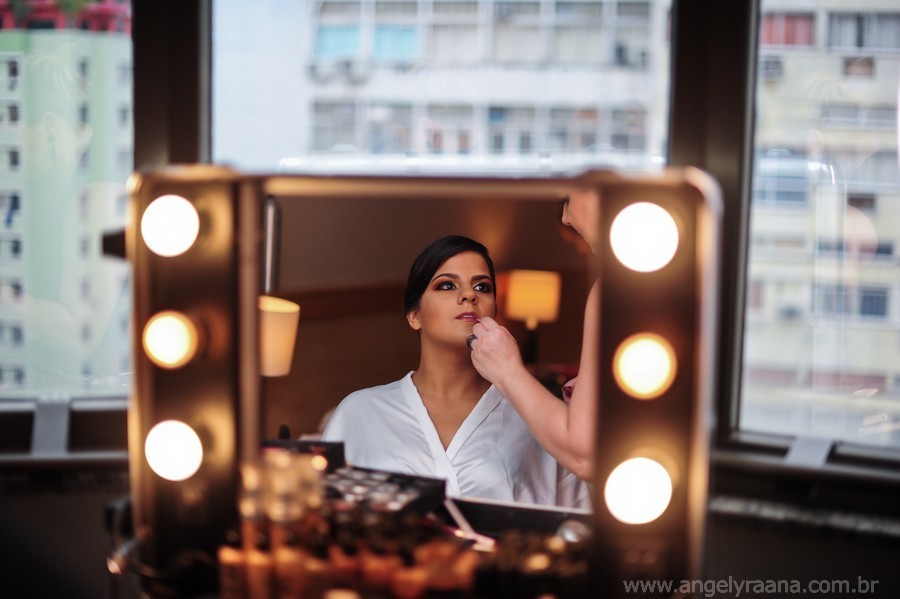 Making of da noiva no Hotel Mar Palace em Copacabana