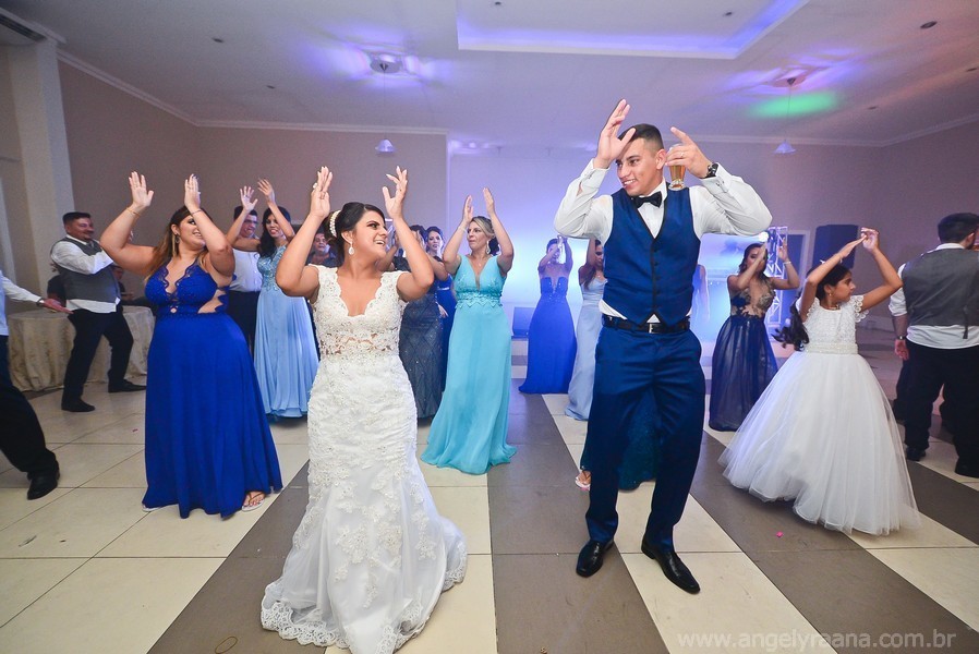 Pista de dança de casamento no Salão Ares - Abrigo do Marinheiro na ilha das flores em São Gonçalo