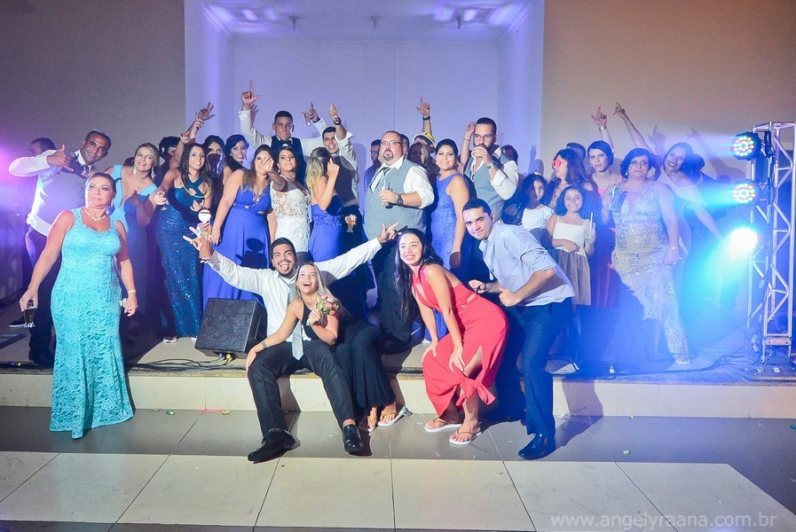 Pista de dança de casamento no Salão Ares - Abrigo do Marinheiro na ilha das flores em São Gonçalo