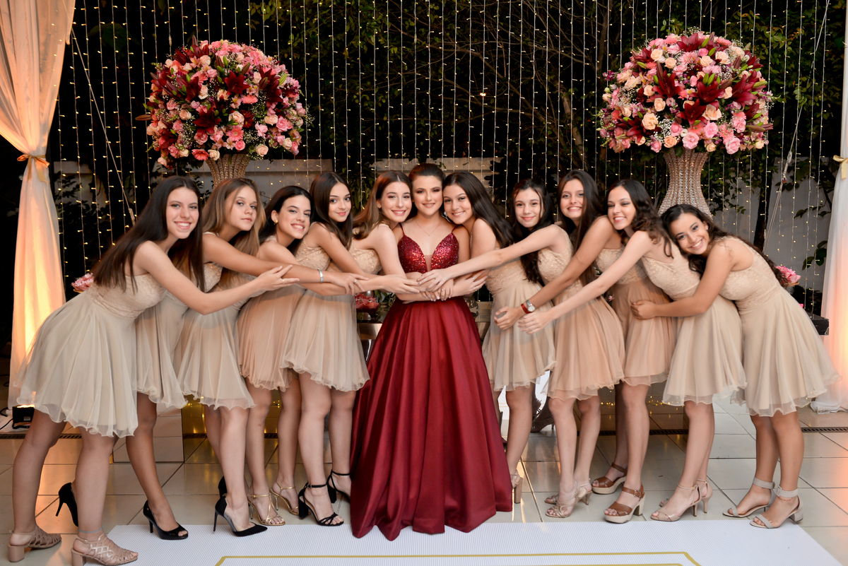 Aniversário de 15 anos realizado no salão de festas Carpe Diem em Niterói RJ