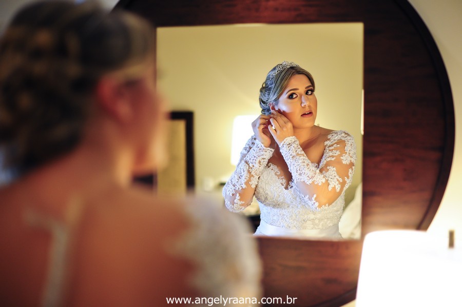 Fotografias de casamento do making off da noiva realizado no Sheraton Grand Rio Hotel
