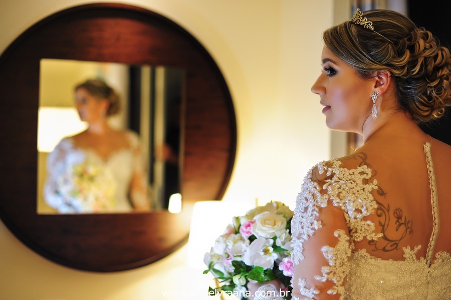 Fotografias de casamento do making off da noiva realizado no Sheraton Grand Rio Hotel