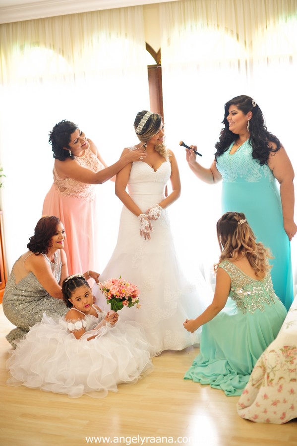 makking off das madrinhas da noiva do casamento de dia realizado no garden Vip São Gonçalo