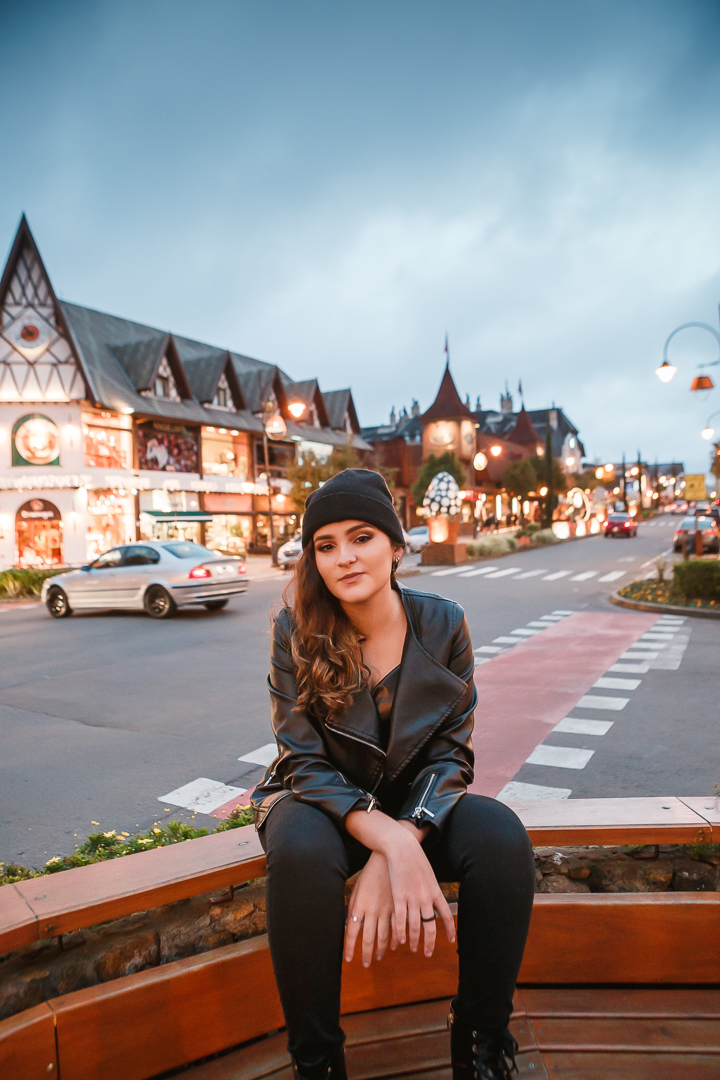 Avenida Borges de Medeiros em Gramado.