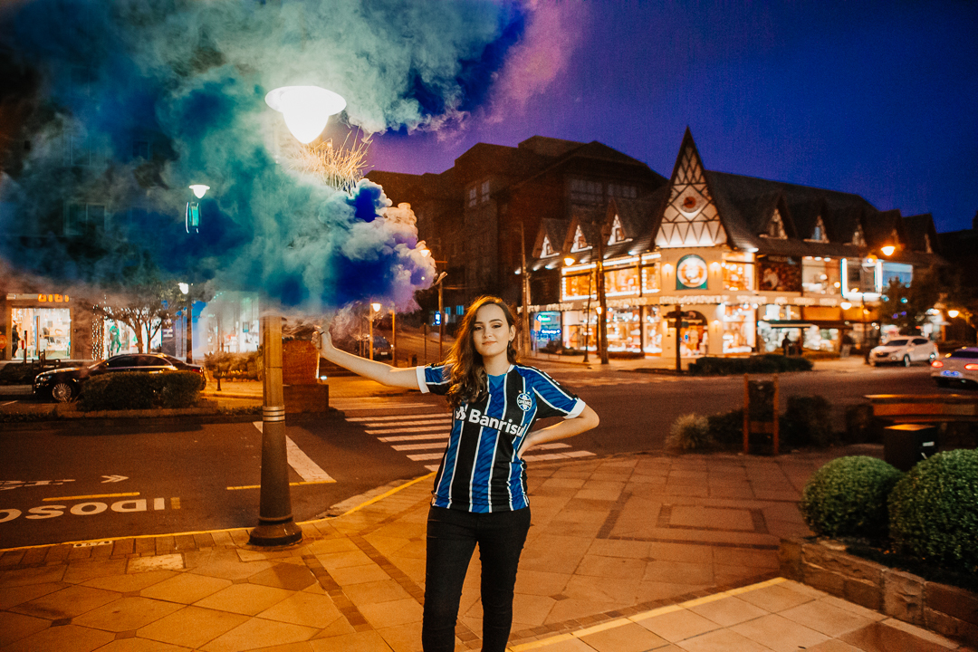 Avenida Borges de Medeiros em Gramado.