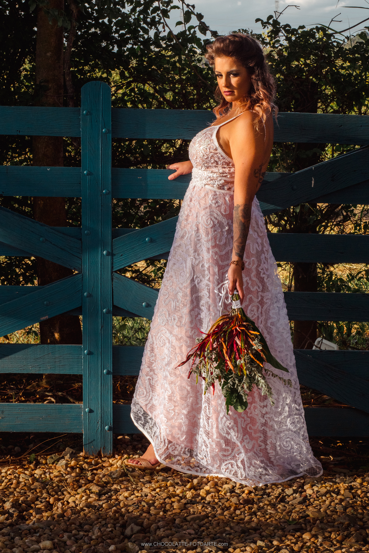 vestido para casamento sitio