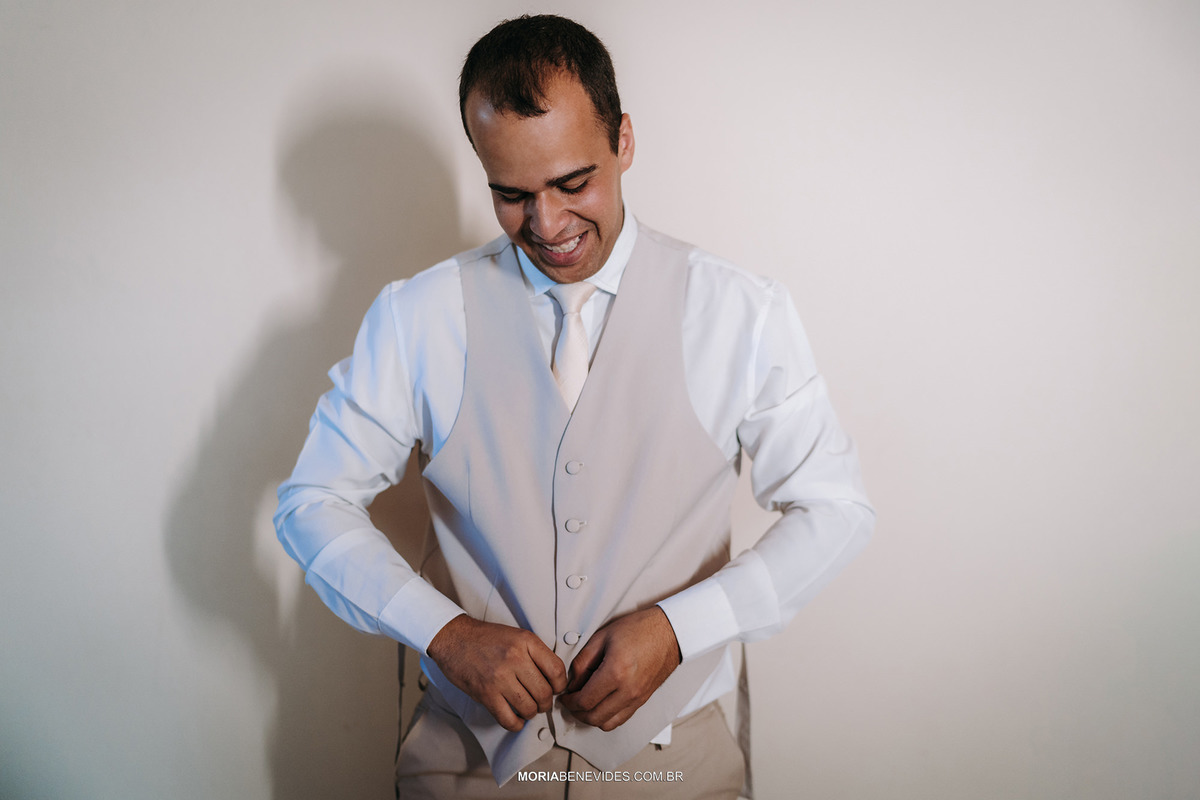 Fotografia de Casamento Making of do Noivo - Sítio Encanto das Águas