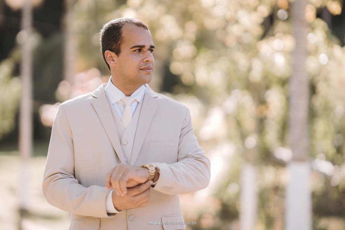 Fotografia de Casamento Making of do Noivo - Sítio Encanto das Águas