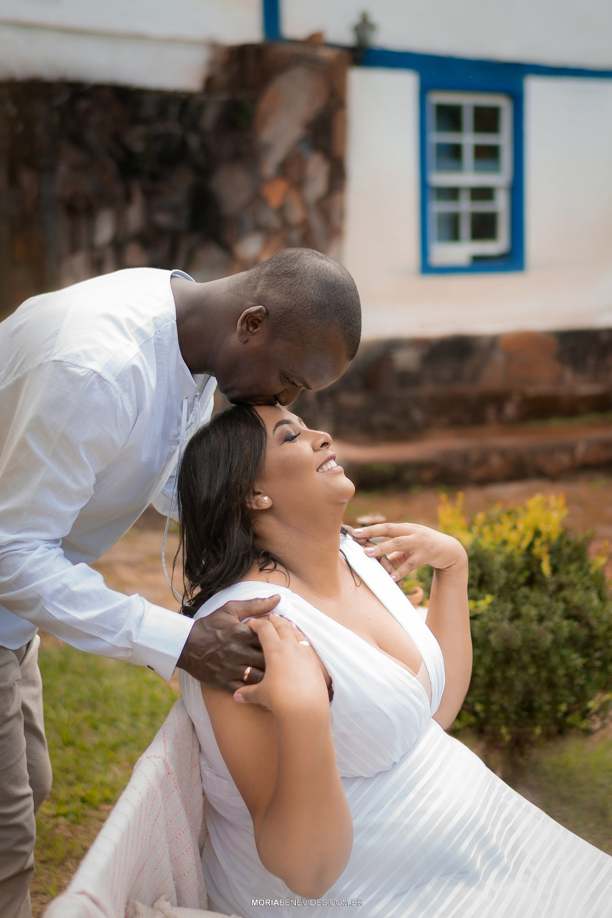 Fotografia de Pré-Wedding Bougainville Farm Caeté MInas Gerais 