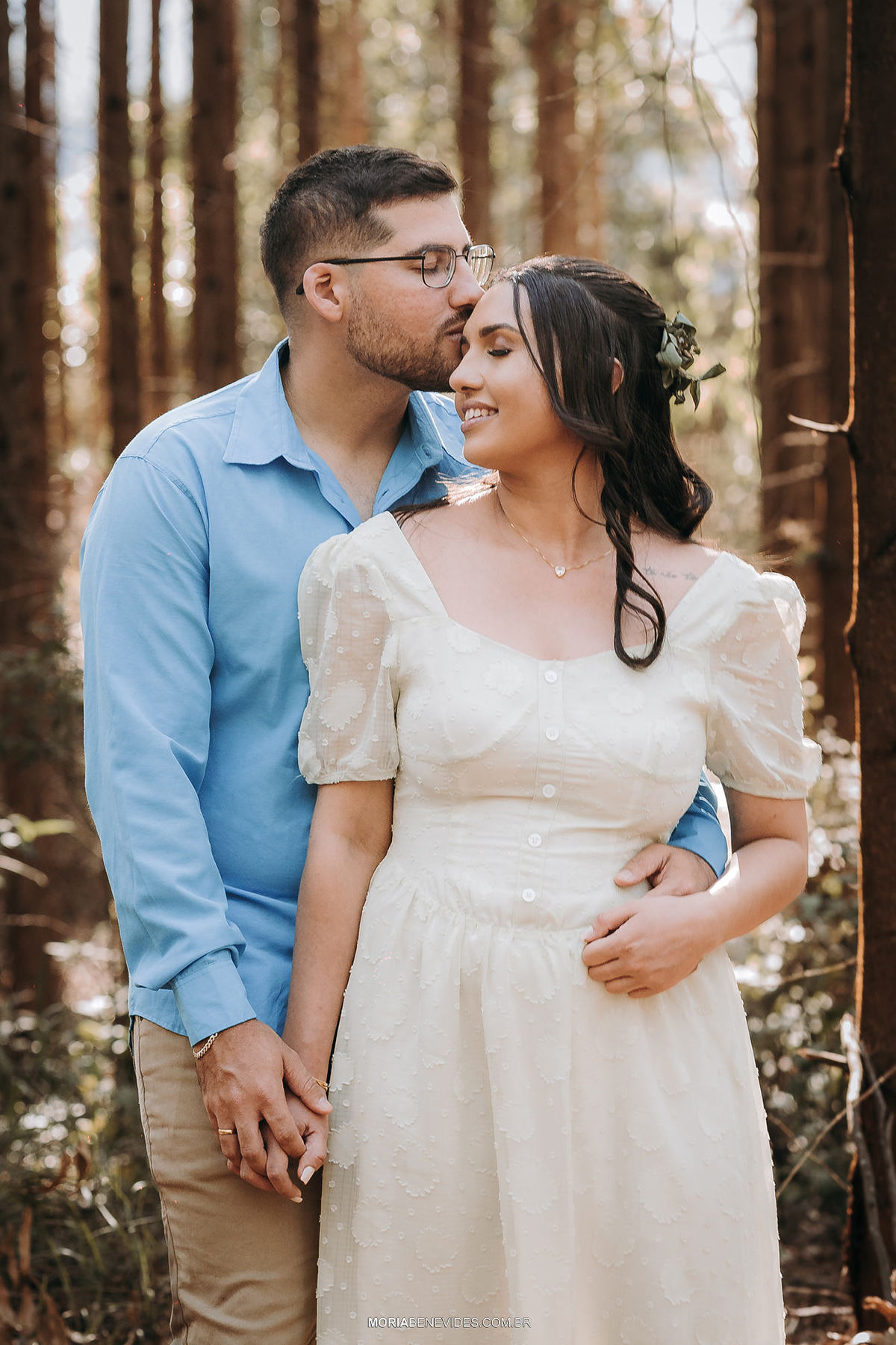 Fotografia de Pré-Wedding - Igreja Matriz de Santo Antônio - Santa Bárbara -MG