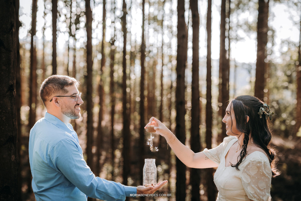 Fotografia de Pré-Wedding - Igreja Matriz de Santo Antônio - Santa Bárbara -MG