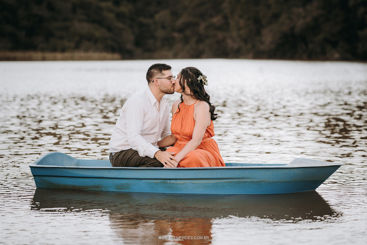 Fotografia de Pré-Wedding - Igreja Matriz de Santo Antônio - Santa Bárbara -MG