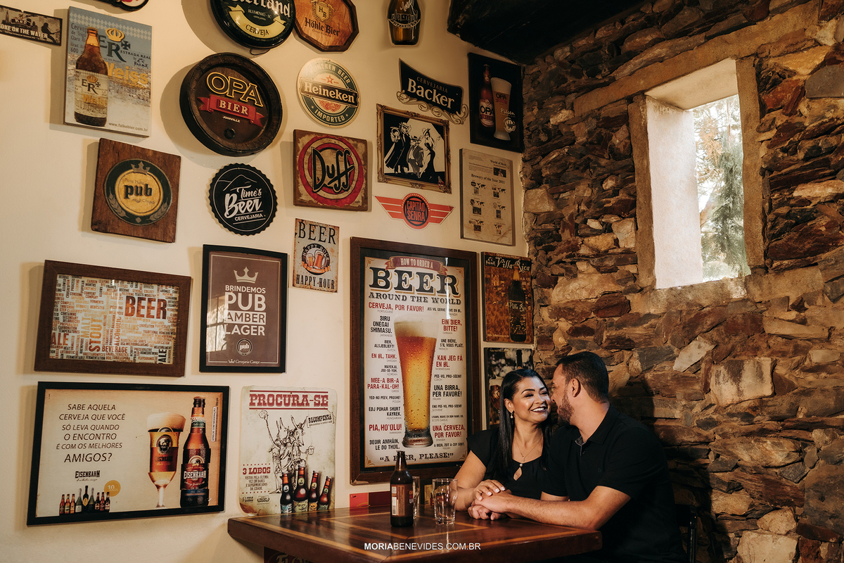 Fotografia de Pré -Wedding Catas Altas Minas Gerais