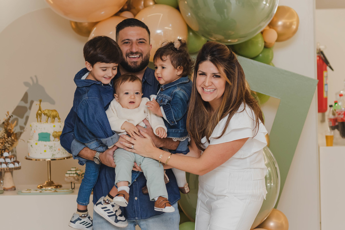 se divertindo com os primos