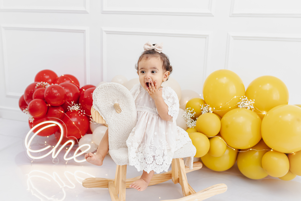 Linda foto no cavalinho