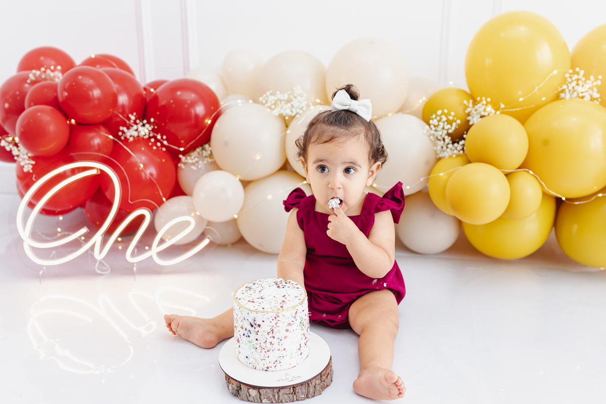 Experimentando o bolo