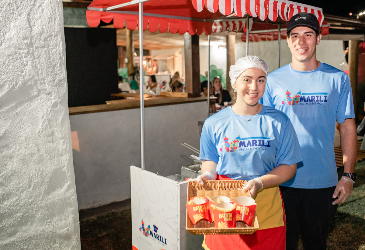 barraquinha de batata frita