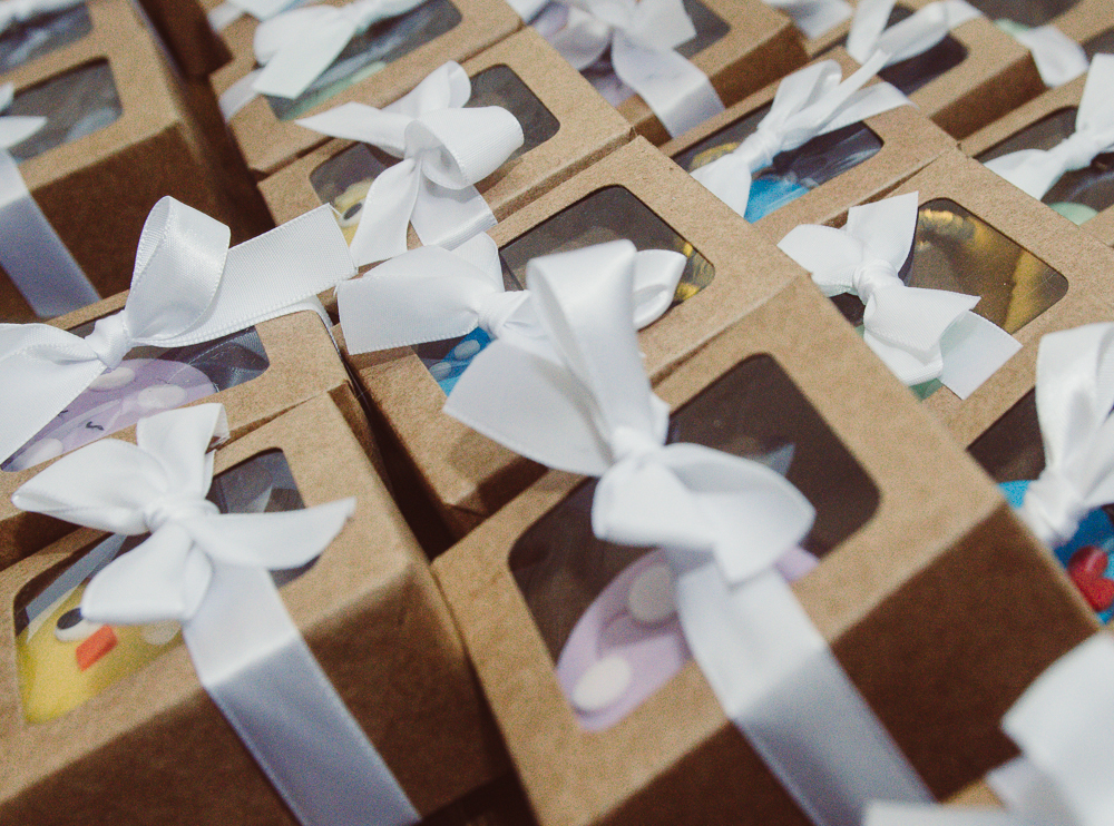 lembrancinha da festa da amandinha