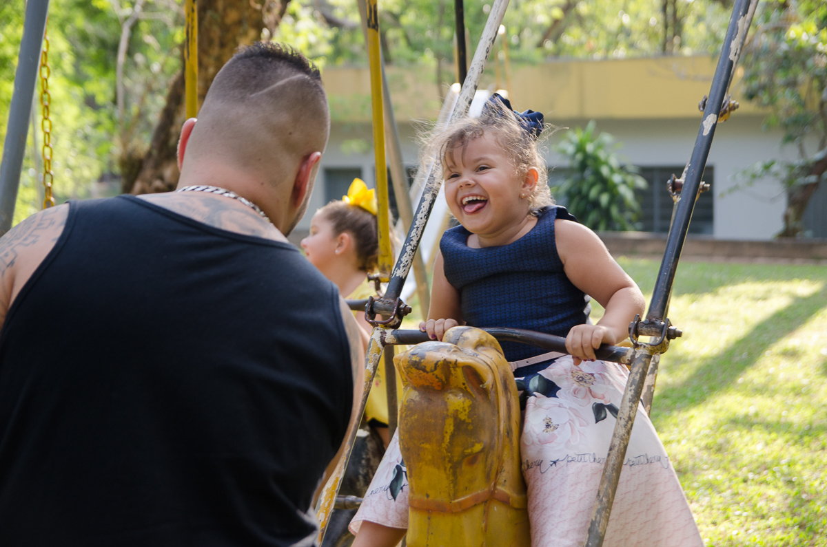 fotografia de pai e filha
