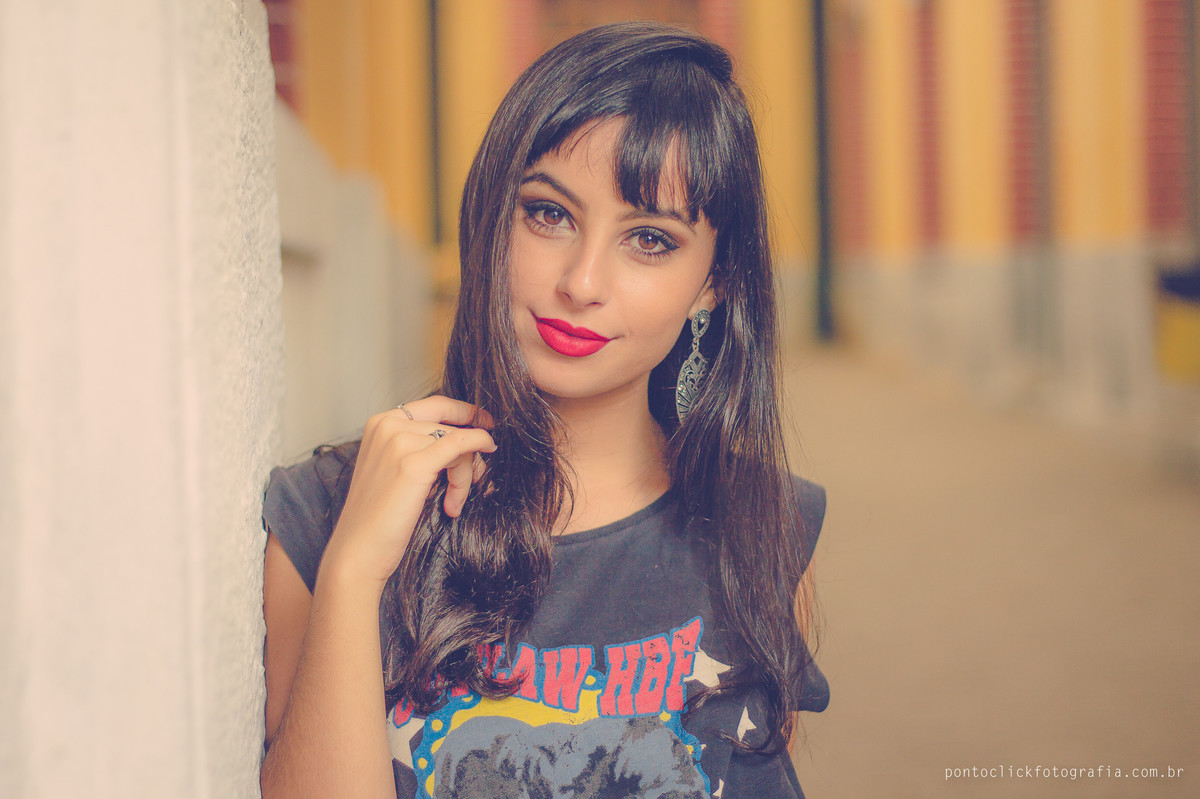 ensaio fotografico milena callas sorrindo