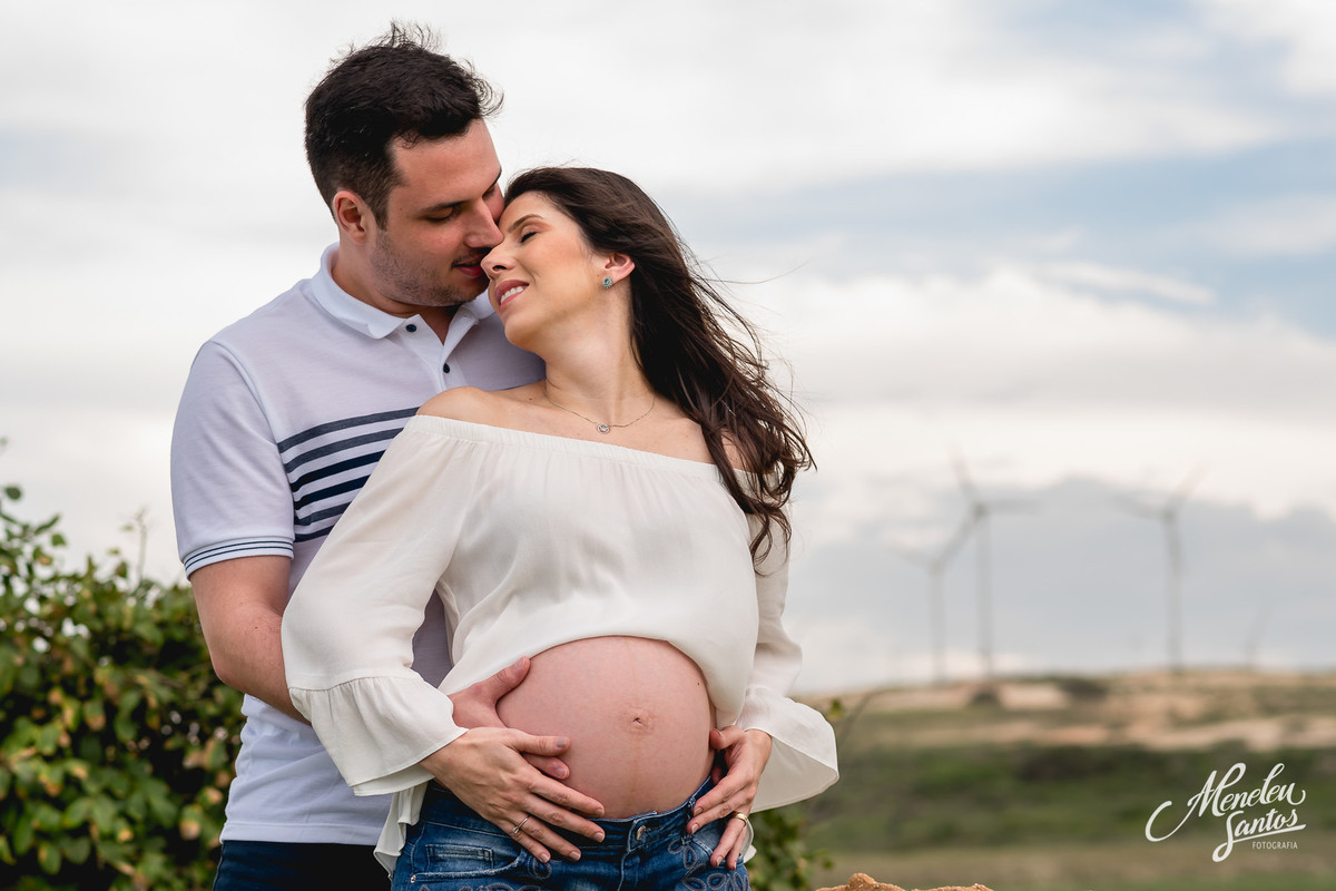 Ensaio Gestante em Fortaleza por Meneleu Santos em Beach park -ce