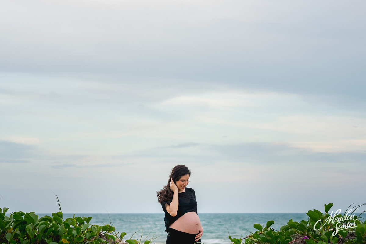 Ensaio Gestante em Fortaleza por Meneleu Santos em Beach park -ce