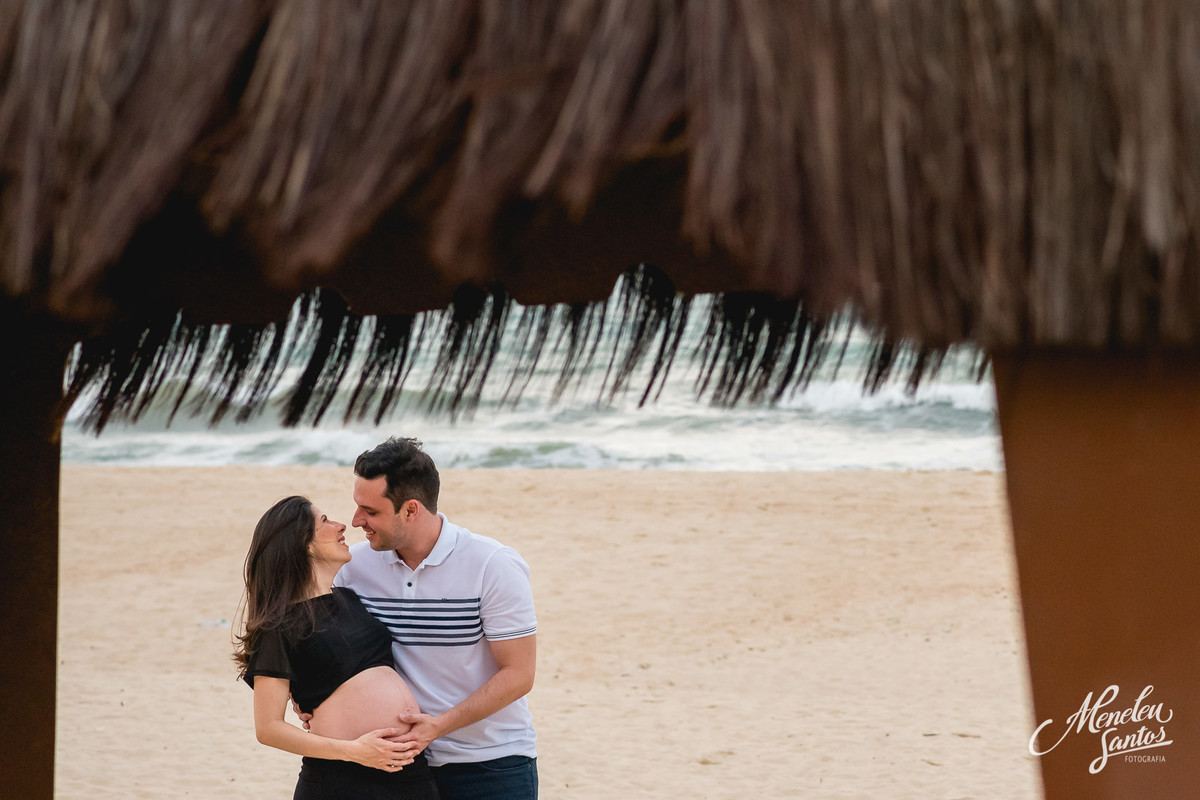 Ensaio Gestante em Fortaleza por Meneleu Santos em Beach park -ce