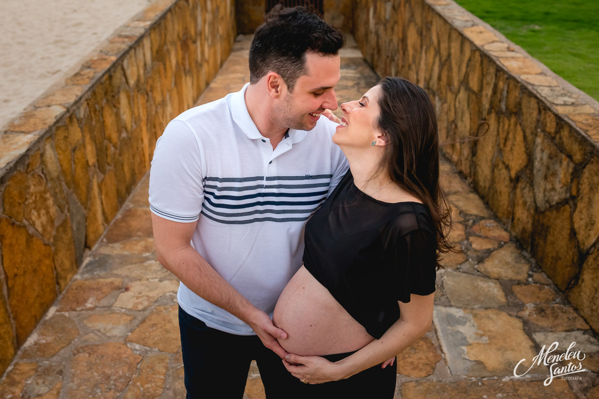 Ensaio Gestante em Fortaleza por Meneleu Santos em Beach park -ce