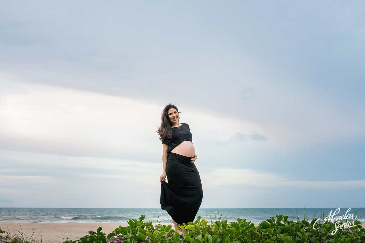 Ensaio Gestante em Fortaleza por Meneleu Santos em Beach park -ce