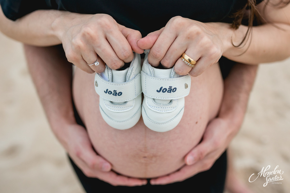 Ensaio Gestante em Fortaleza por Meneleu Santos em Beach park -ce