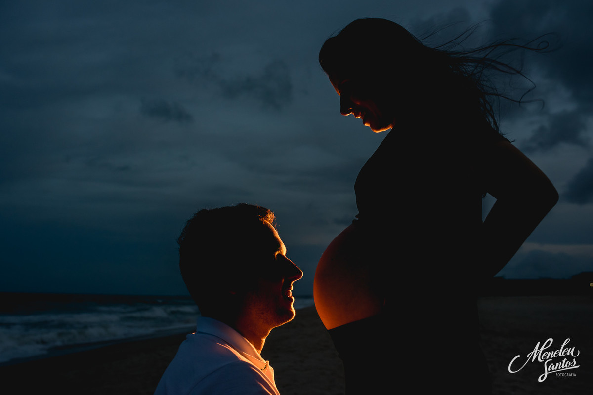 Ensaio Gestante em Fortaleza por Meneleu Santos em Beach park -ce