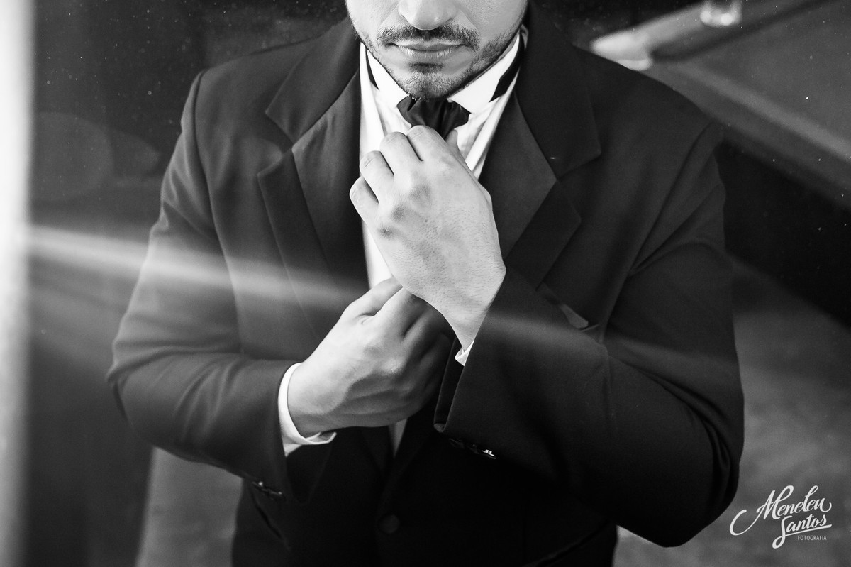 Making of do noivo na Santa Barbearia