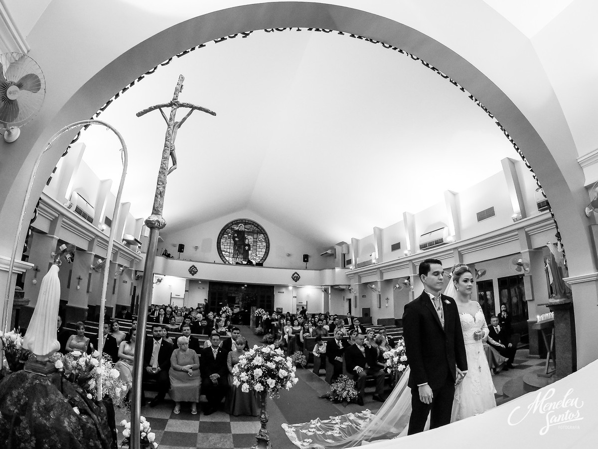Casamento na Igreja Sao Vicente de Paula e Mango por Fotógrafo de casamento em Fortaleza Meneleu Santos