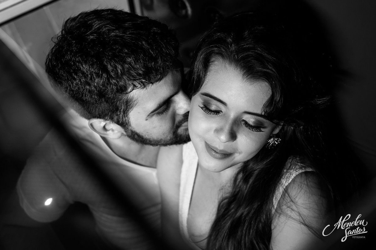 Ensaio de casal no Barney's Burguer