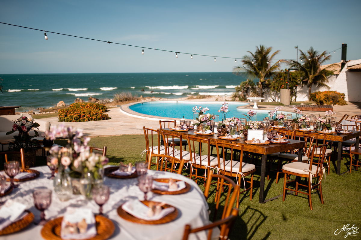 Decoração de casamento na praia Sorrisos de Maria 