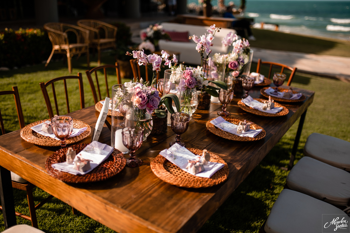 Decoração de casamento na praia Sorrisos de Maria 