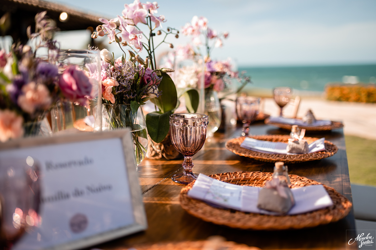 Decoração de casamento na praia Sorrisos de Maria 