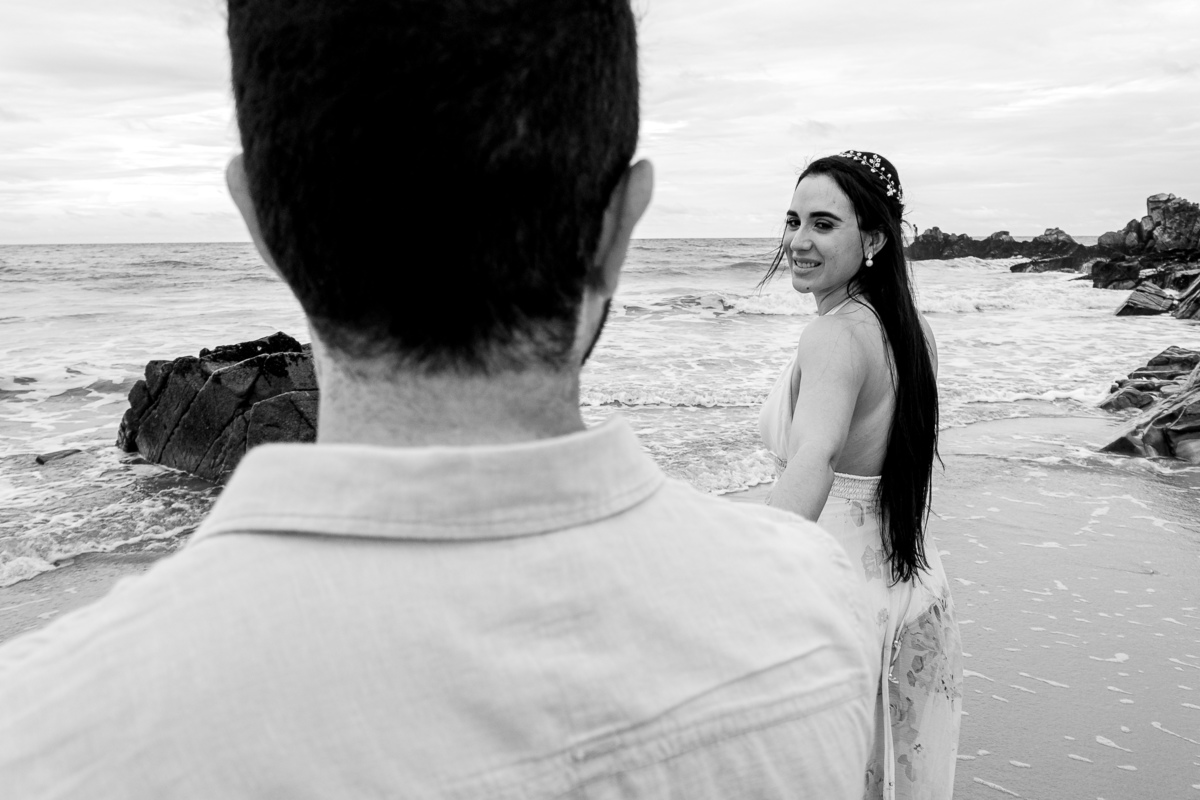 Por do sol beira mar por fotografo em fortaleza