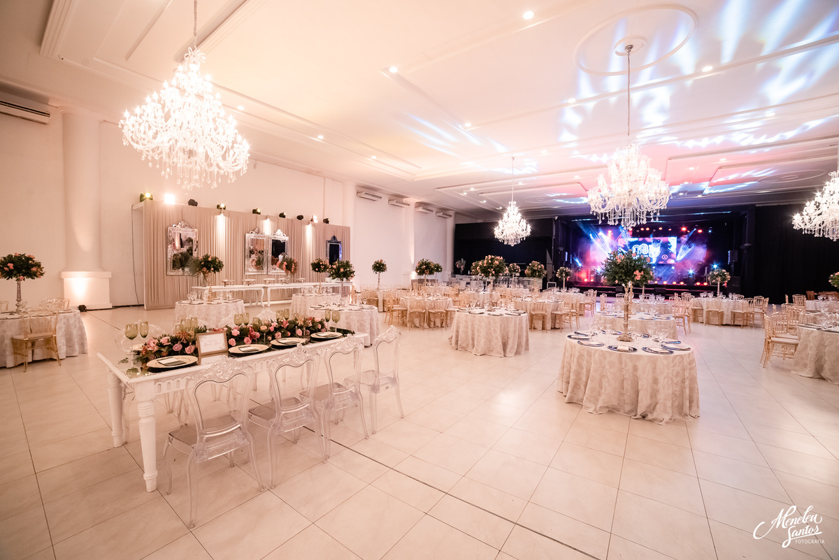 Decoração do Palatium Buffet - CE