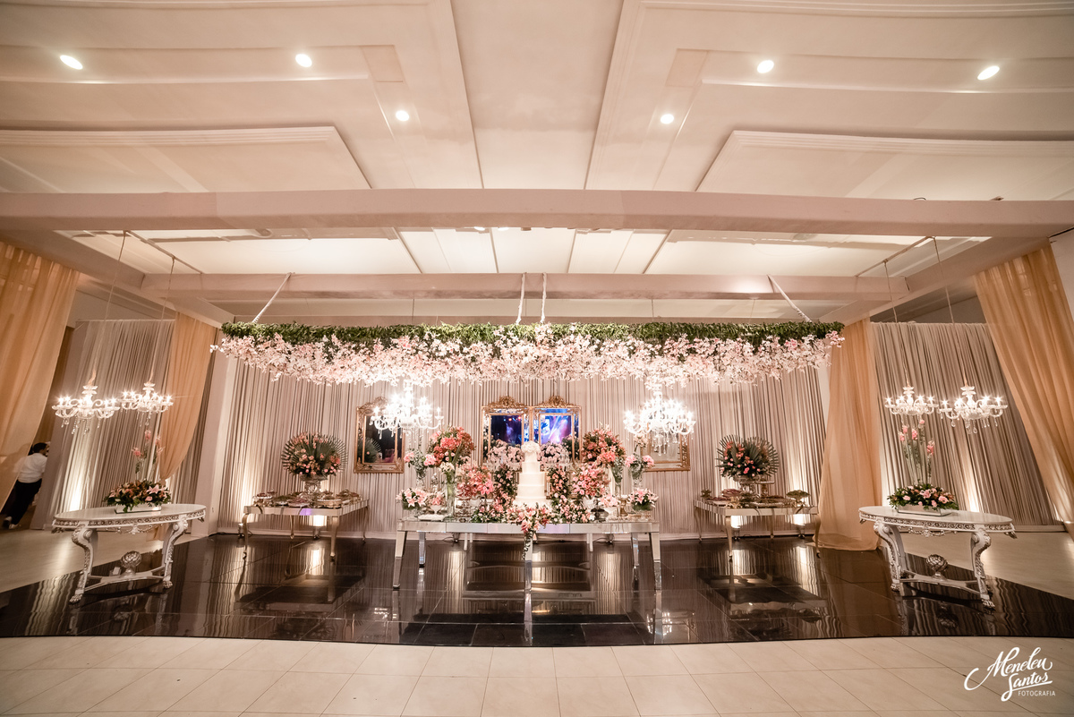 Decoração do Palatium Buffet - CE
