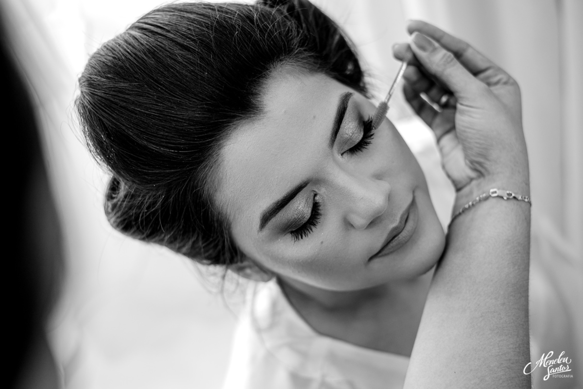 Making of noiva luxo