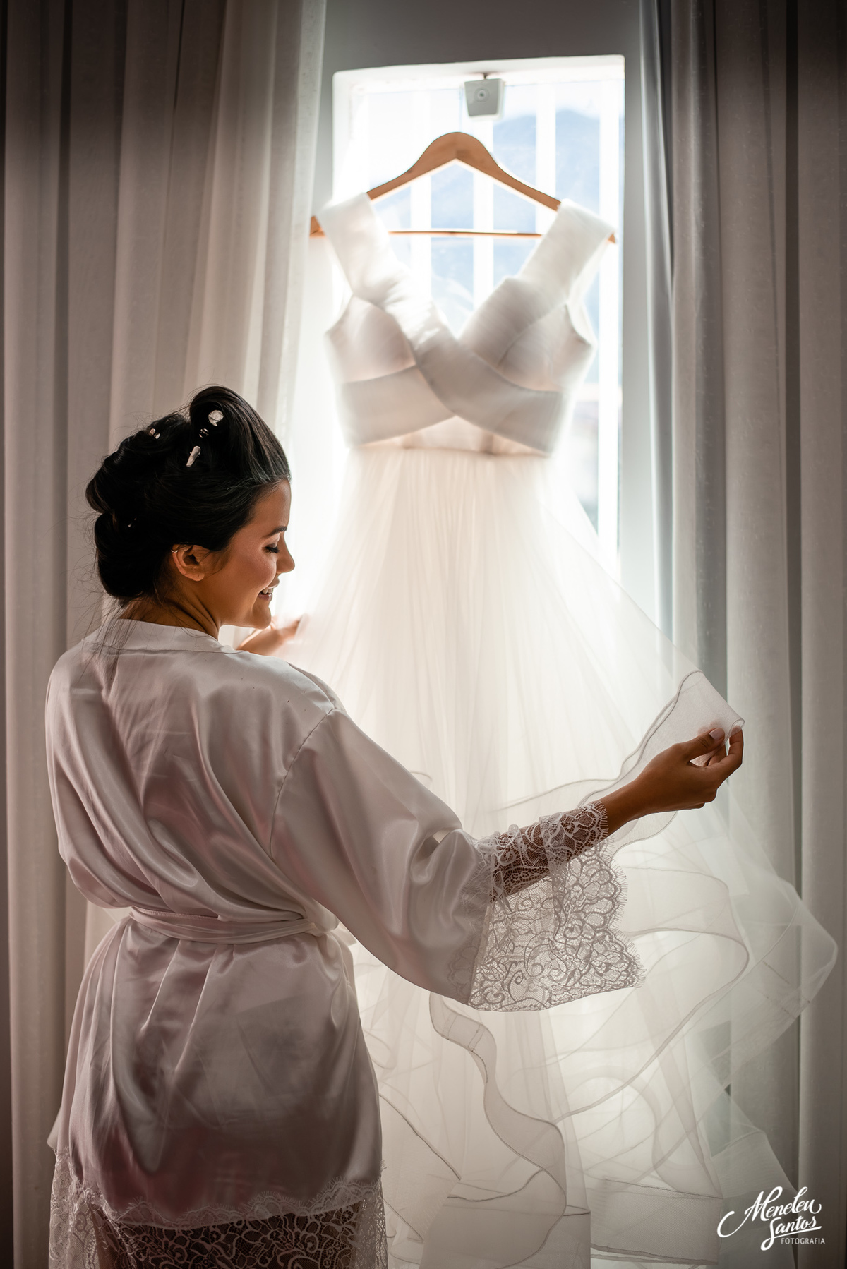 Making of noiva luxo