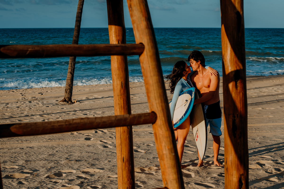 Casal surfista no cumbuco ceará