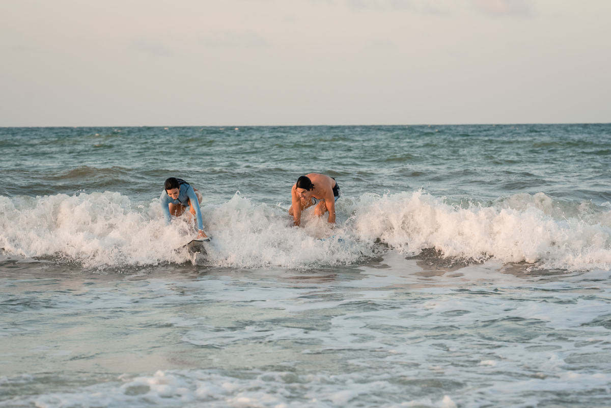 Casal surfista no cumbuco ceará